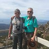 From Wellington Mountain, overlooking Hobart